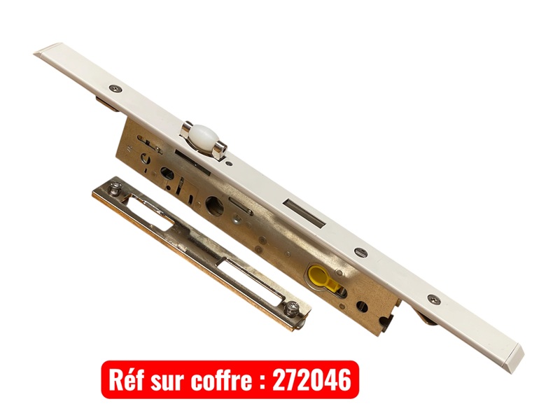 Serrure TECHNAL 3 points à rouleau T920007 45 mm
