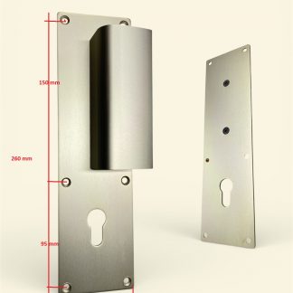 Tirage sur plaque 220X45 à cylindre européen champagne