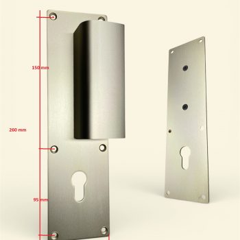 Tirage sur plaque 220X45 à cylindre européen champagne